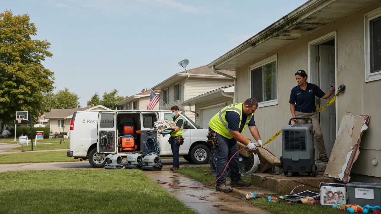 Water Damage Restoration in Kechi, KS near me